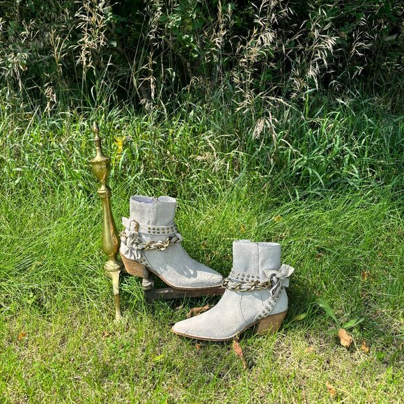 Diba True Sand Suede Bootie - Picture 1 of 3